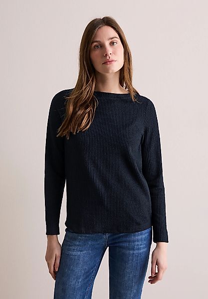 CECIL Langarmshirt mit Struktur günstig online kaufen