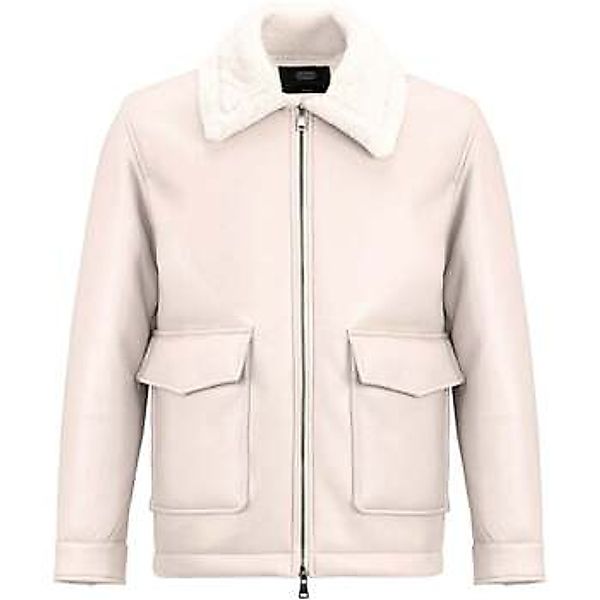 Antioch  Herrenmantel Faux Leather Kent Collar Coat günstig online kaufen