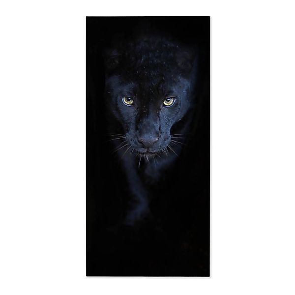 Banjado Magnettafel 37x78cm Magnetwand  Schwarz Aus Metall Magnetpinnwand P günstig online kaufen