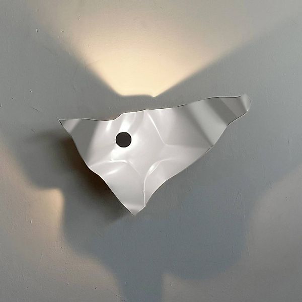Knikerboker LED-Wandlampe Zona d'ombra, weiß, 79 cm günstig online kaufen