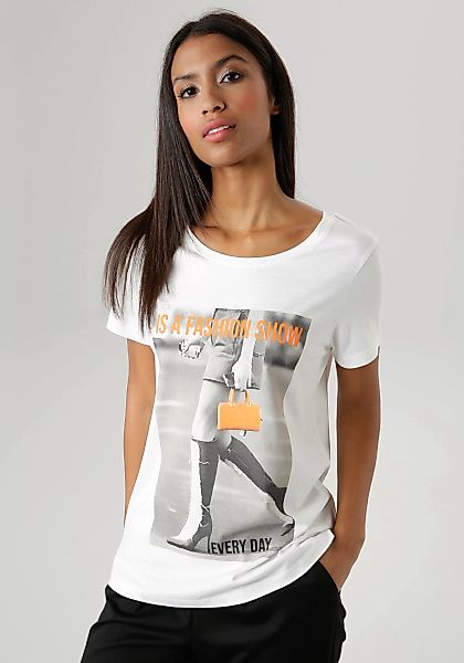 Aniston SELECTED T-Shirt günstig online kaufen