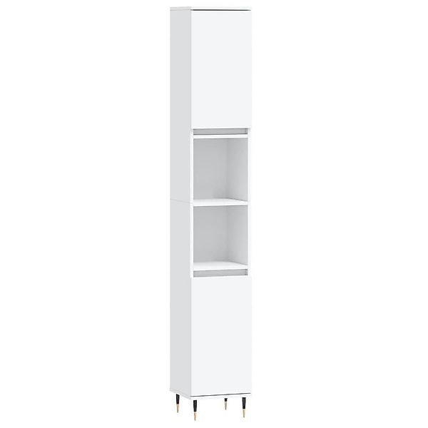 vidaXL Hochschrank Badschrank Weiß 30x30x190 cm günstig online kaufen
