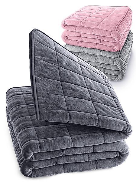 Malika Gewichtsdecke Gewichtsdecke 135x200, Enstpannungsdecke, Gewichtsdeck günstig online kaufen