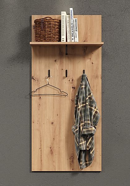 PLACES OF STYLE Garderobenpaneel "Tarragona" 1 Stk. tlg. Wandpaneel mit Abl günstig online kaufen