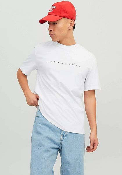 Jack & Jones Rundhalsshirt "JJESTAR JJ TEE SS NOOS", mit Logo Schriftzug günstig online kaufen