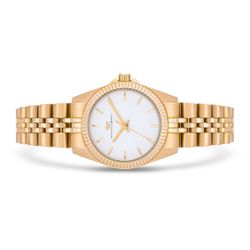 Rhodenwald & Söhne Quarzuhr Cassina gelbgold, günstig online kaufen
