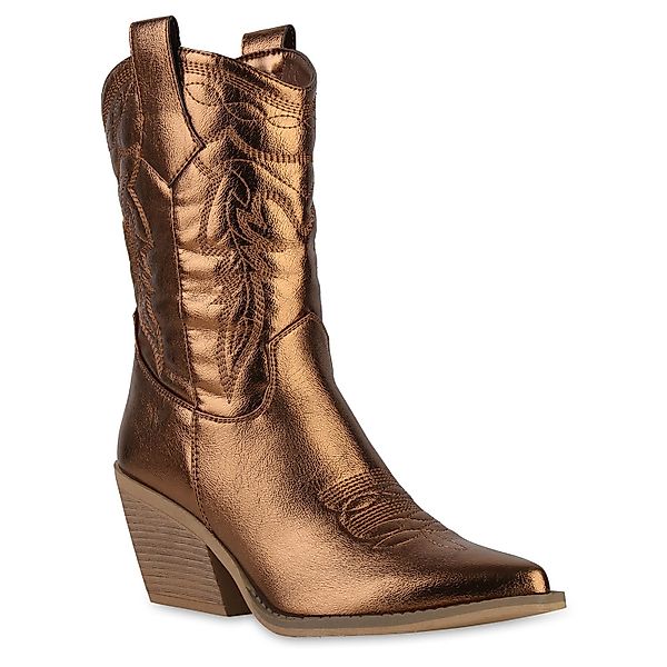 VAN HILL 841116 Cowboystiefel Schuhe günstig online kaufen