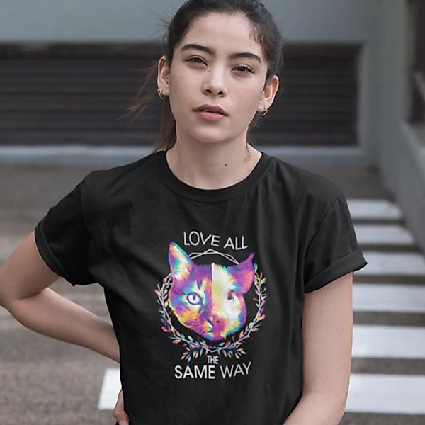 Love All The Same Way - Damen Organic Shirt günstig online kaufen