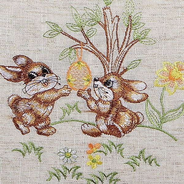 Delindo Lifestyle Tischläufer Osterstimmung Ton in günstig online kaufen