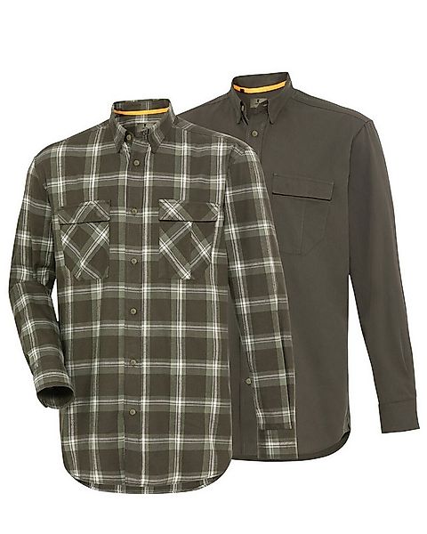 Parforce Essential Langarmhemd 2er-Set Jagdhemd günstig online kaufen