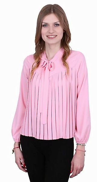 Sarcia.eu Blusentop John Zack Elegante pinke Bluse mit Schleife S günstig online kaufen