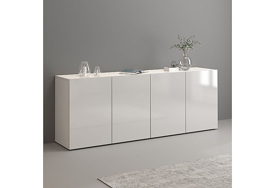 OTTO home Sideboard Egypt, Kommode, Schrank, Kredenz, grifflos, 4 Türen, Fr günstig online kaufen