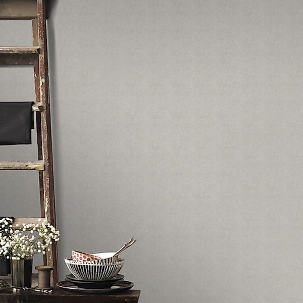 Superfresco Easy Vliestapete »Uni Glitzer Effekt« neutral geprägt 10mx52cm günstig online kaufen