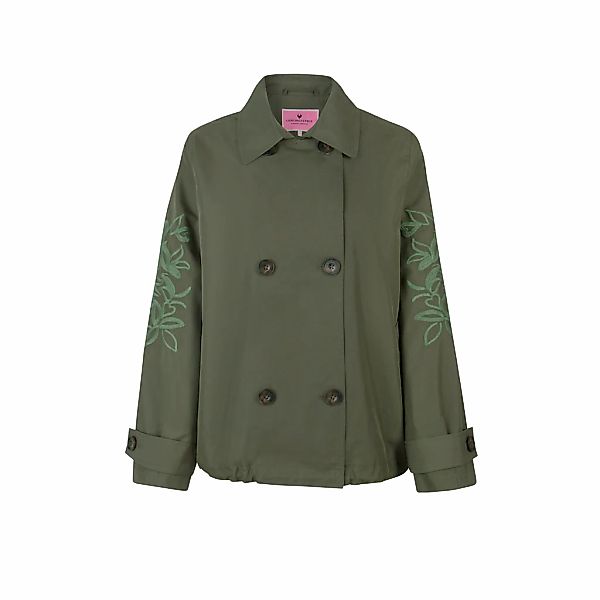 Lieblingsstück Kurzjacke "IniaL", mit Stickerei am Ärmel günstig online kaufen