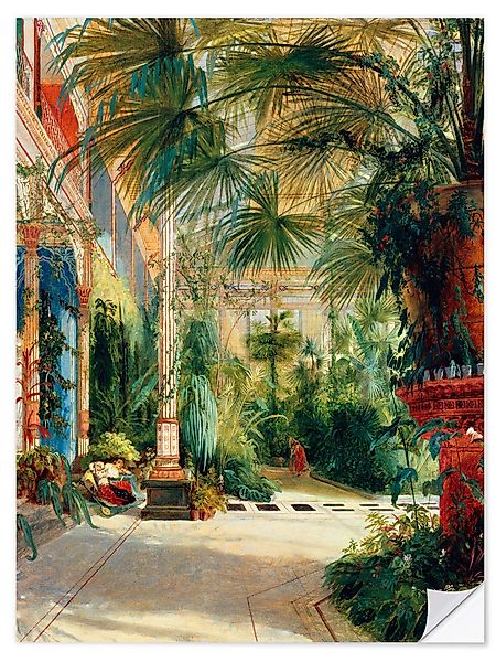 Posterlounge Poster Carl Blechen, Das Innere günstig online kaufen