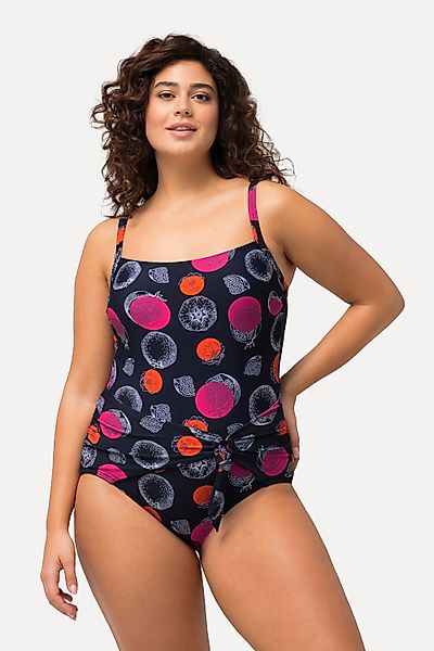 Ulla Popken Badeanzug Badeanzug Granatapfel-Punkte Softcups günstig online kaufen