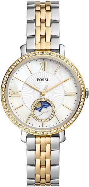 Fossil Quarzuhr JACQUELINE MOONPHASE ES5166, Armbanduhr, günstig online kaufen