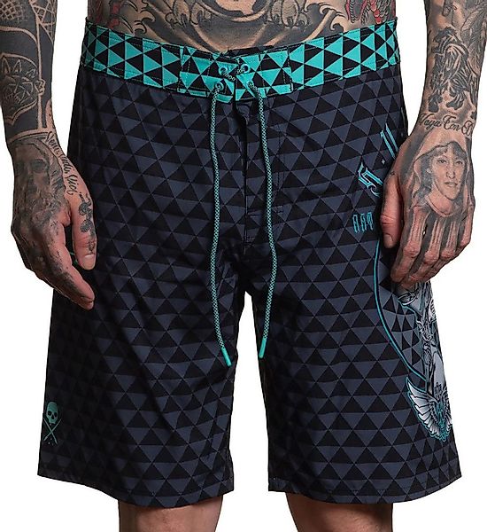 Sullen Clothing Boardshorts Butterfly Tattoo Rosen günstig online kaufen
