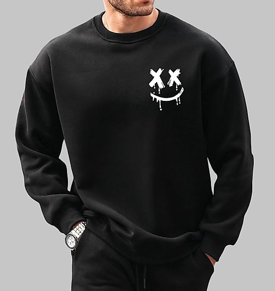 RMK Rundhalspullover Herren Pullover Sweatshirt Hoodie günstig online kaufen