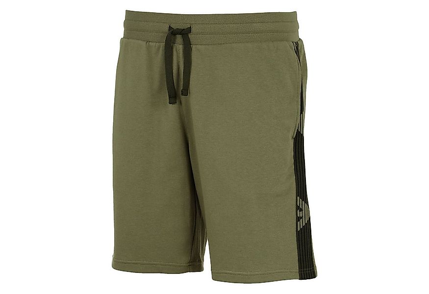 Emporio Armani Bermudas Bermuda Loungewear mit seitlichen Logostreifen günstig online kaufen