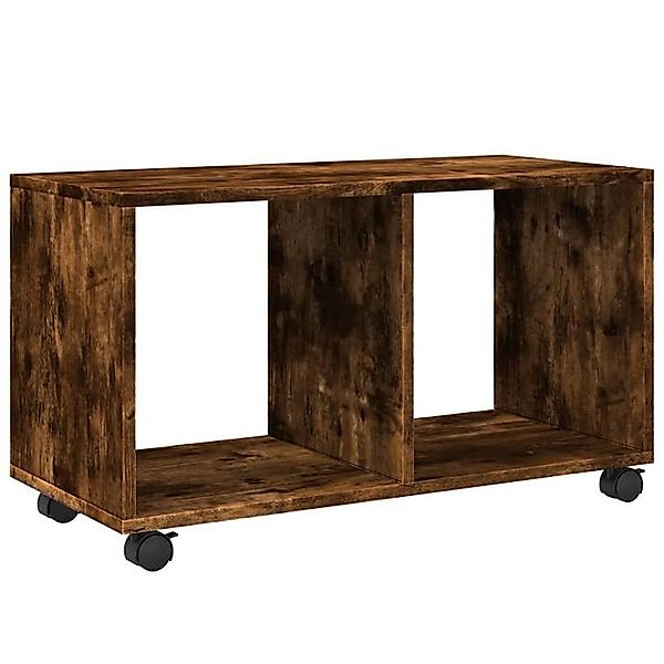 vidaXL Schrankmodule Rollschrank Räuchereiche 72x33x42,5 cm Holzwerkstoff günstig online kaufen