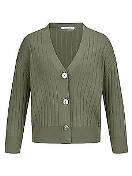 Cardigan aus 100% SUPIMA®-Baumwolle Peter Hahn grün günstig online kaufen