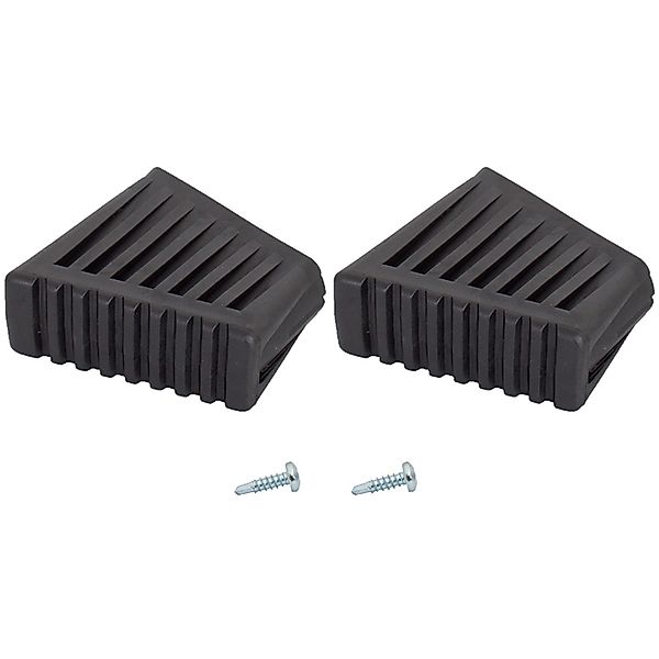 Krause Fußkappe für Klapptritte & Stufen-Steh-Leitern 2 Stück 50x20 mm günstig online kaufen