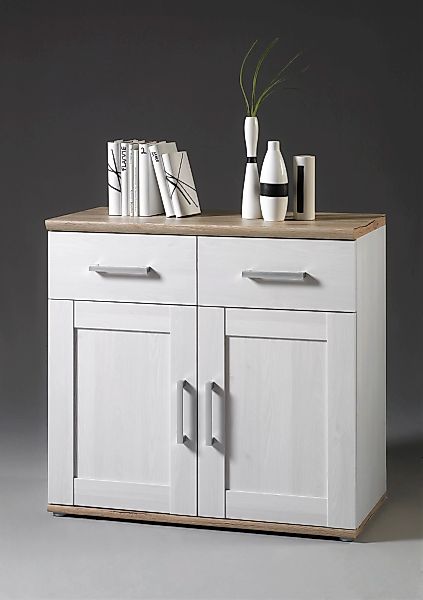 HBZ Kommode "Romance im Landhaustil, BxHxT 93x88x45 cm", Schrank mit 2 Türe günstig online kaufen