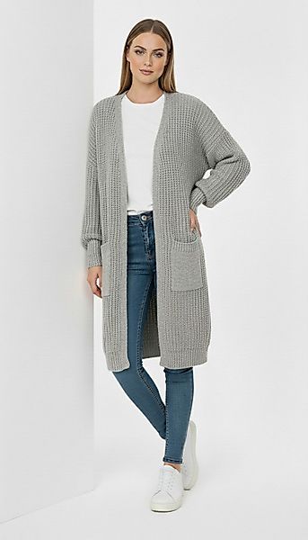 Kendindza Collection Cardigan Cardigan Damen Knielang günstig online kaufen