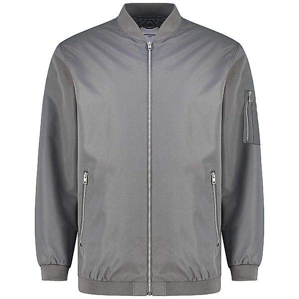 Jack&Jones Blousonjacke Farbe grau Größe: 5XL günstig online kaufen