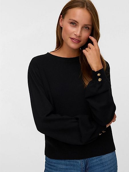 Vero Moda Strickpullover VMHOLLYKARIS LS O-NECK PULLOVER BOO günstig online kaufen