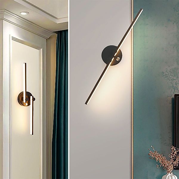 oyajia Wandleuchte Aluminium LED Wandleuchte,12W Wandlampe günstig online kaufen