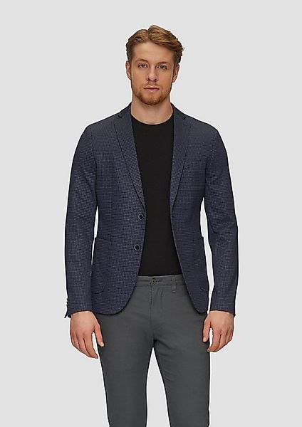 s.Oliver Sakko Indoor-Sakko S.OJOGG s.O JOGG: Sakko mit Hahnentrittmuster günstig online kaufen