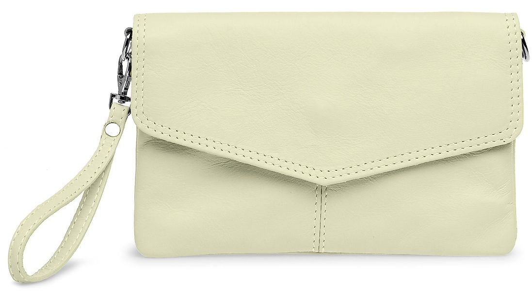 Caspar Clutch Abendtasche Leder Damen Umhängetasche günstig online kaufen