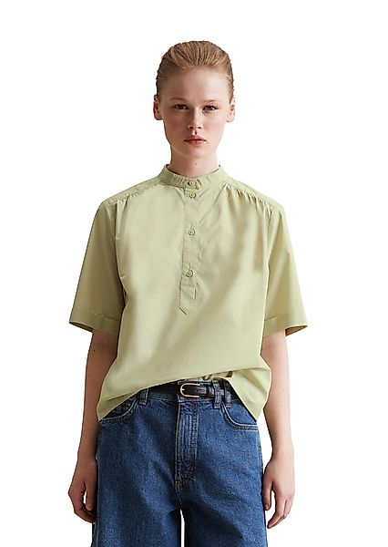 Marc O'Polo DENIM Kurzarmbluse aus Papertouch günstig online kaufen