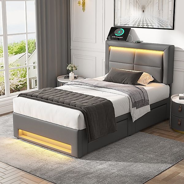HAUSS SPOLE Polsterbett 90x200 cm mit günstig online kaufen