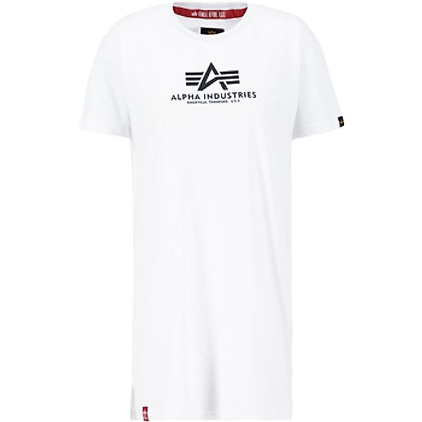 Alpha Industries  T-Shirt Basic Long T-Shirt BL W - white günstig online kaufen