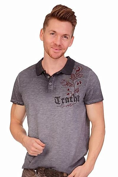 Hangowear Trachtenshirt Trachtenshirt Herren - JAN - grau günstig online kaufen