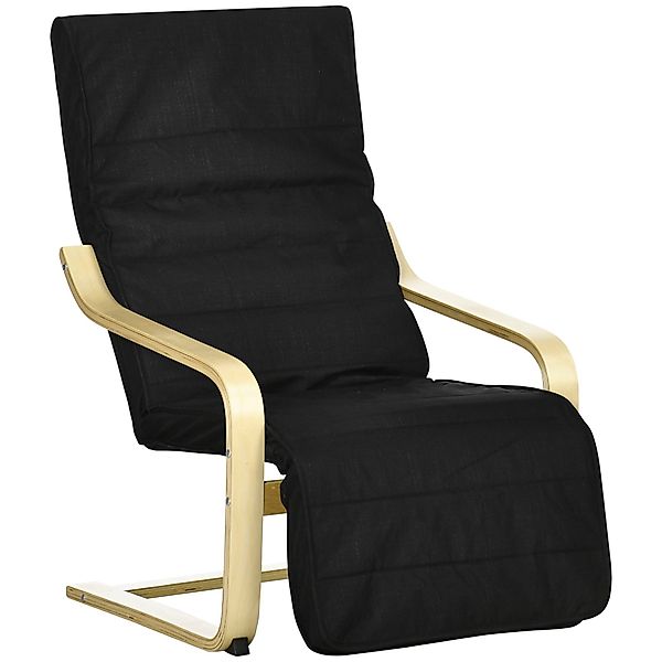 HOMCOM Relaxsessel Relaxstuhl mit Verstellbarem Fußteil günstig online kaufen