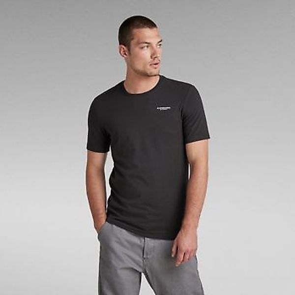 G-Star Raw  T-Shirts & Poloshirts D19070 C723 SLIM BASE-6484 BLACK günstig online kaufen