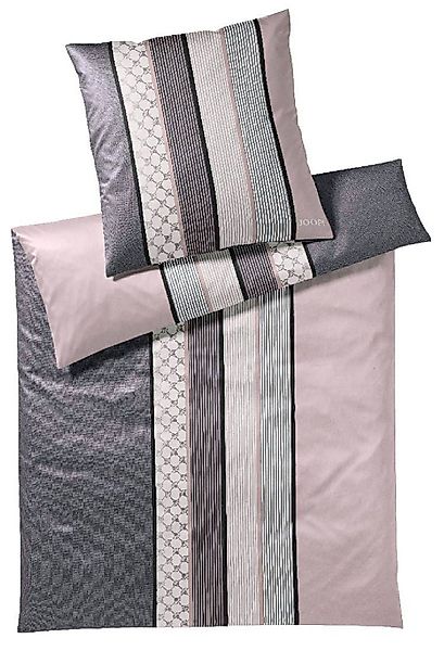 JOOP! Bettwäsche Cornflower Stripes, 100% Baumwolle günstig online kaufen