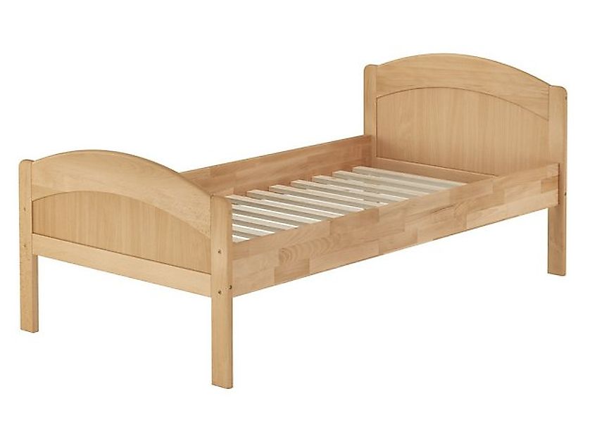 ERST-HOLZ Bett Überlanges Massivholzbett 90x220 Buche natur Einzelbett, Buc günstig online kaufen