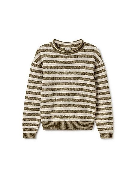 TWOTHIRDS Strickpullover Tigalda Strick Cascade und Light Khaki Eleganter R günstig online kaufen