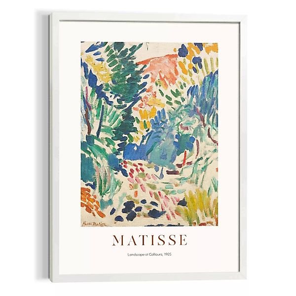 Reinders! Leinwandbild »Matisse - Landscape at Collioure« günstig online kaufen