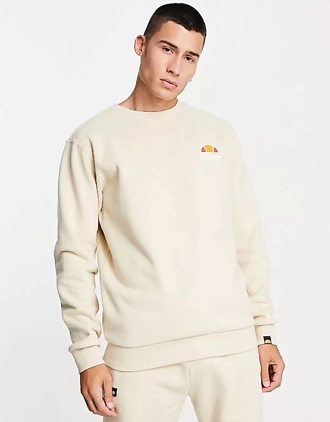 ellesse – Diveria – Sweatshirt in Hafer-Neutral günstig online kaufen