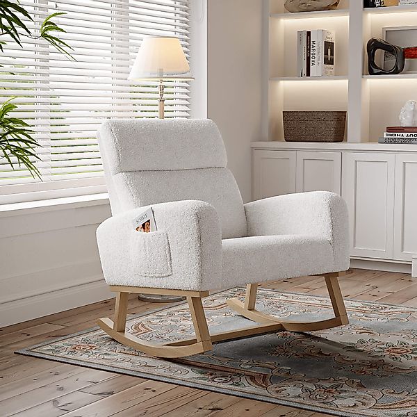Furnishings Home Schaukelstuhl Sessel Polsterstuhl Freizeitstuhl günstig online kaufen