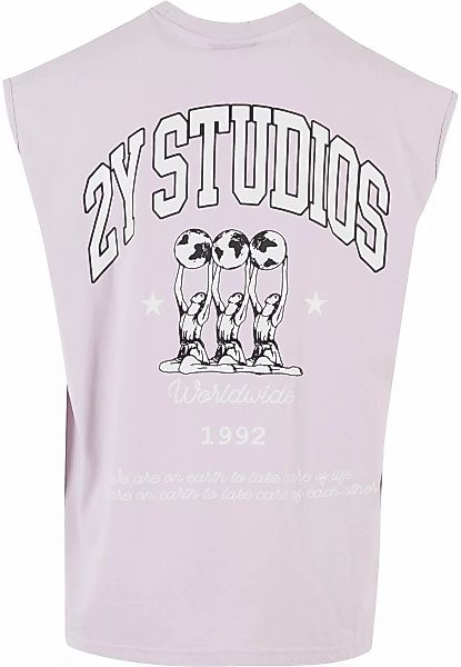 2Y Studios Tanktop "2Y Studios Herren 2Y Globus Oversize Sleeveless Shirt", günstig online kaufen