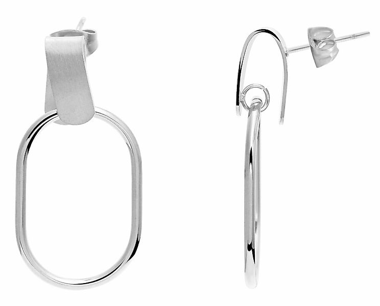 Adelia´s Paar Ohrhänger "Damen Ohrringe – Ohrstecker aus Edelstahl" Eine sc günstig online kaufen