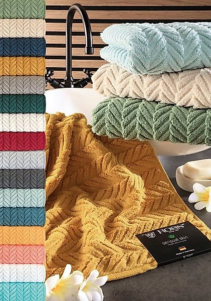 ROSS Duschtuch Sensual 9001, Frottier (1-St), 100% Baumwolle günstig online kaufen