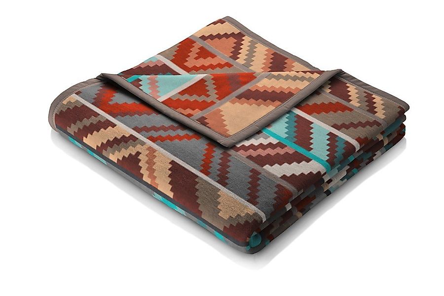 Wohndecke Ethno Prisma, Ethno-Kuscheldecke in 150x200 cm, Biederlack, Decke günstig online kaufen